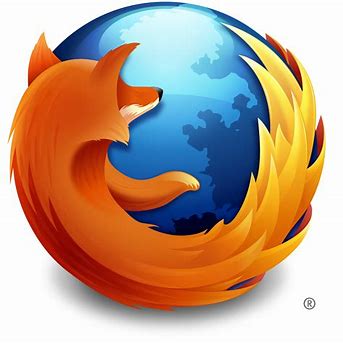firefox logo: a fox surrounded around earth
